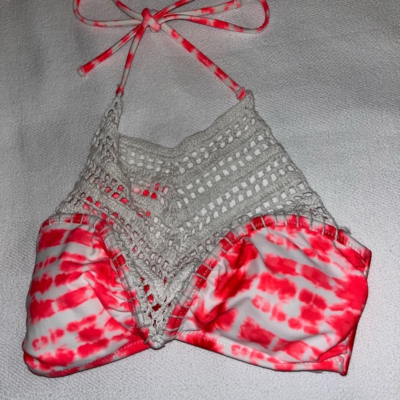 NWT, Raisins Swim Coral Color Top, Size Small - Picture 3 of 6